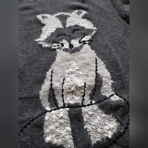 New✨ Thyme Maternity Raccoon Sweater - Picture 3 of 4